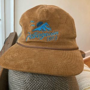 Brown Corduroy Patagonia Hat